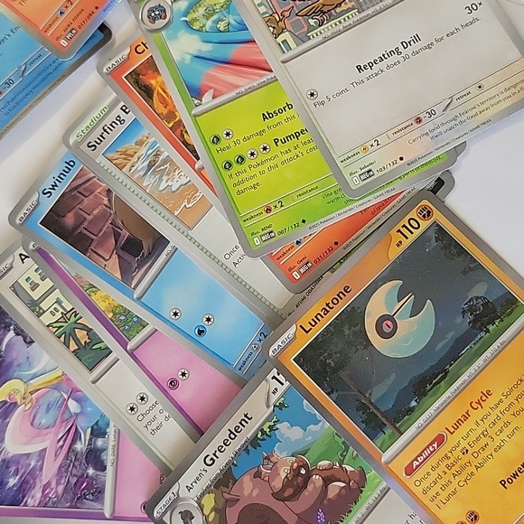 Set Of 10 Random Pokemon Cards - Picture 2 of 2